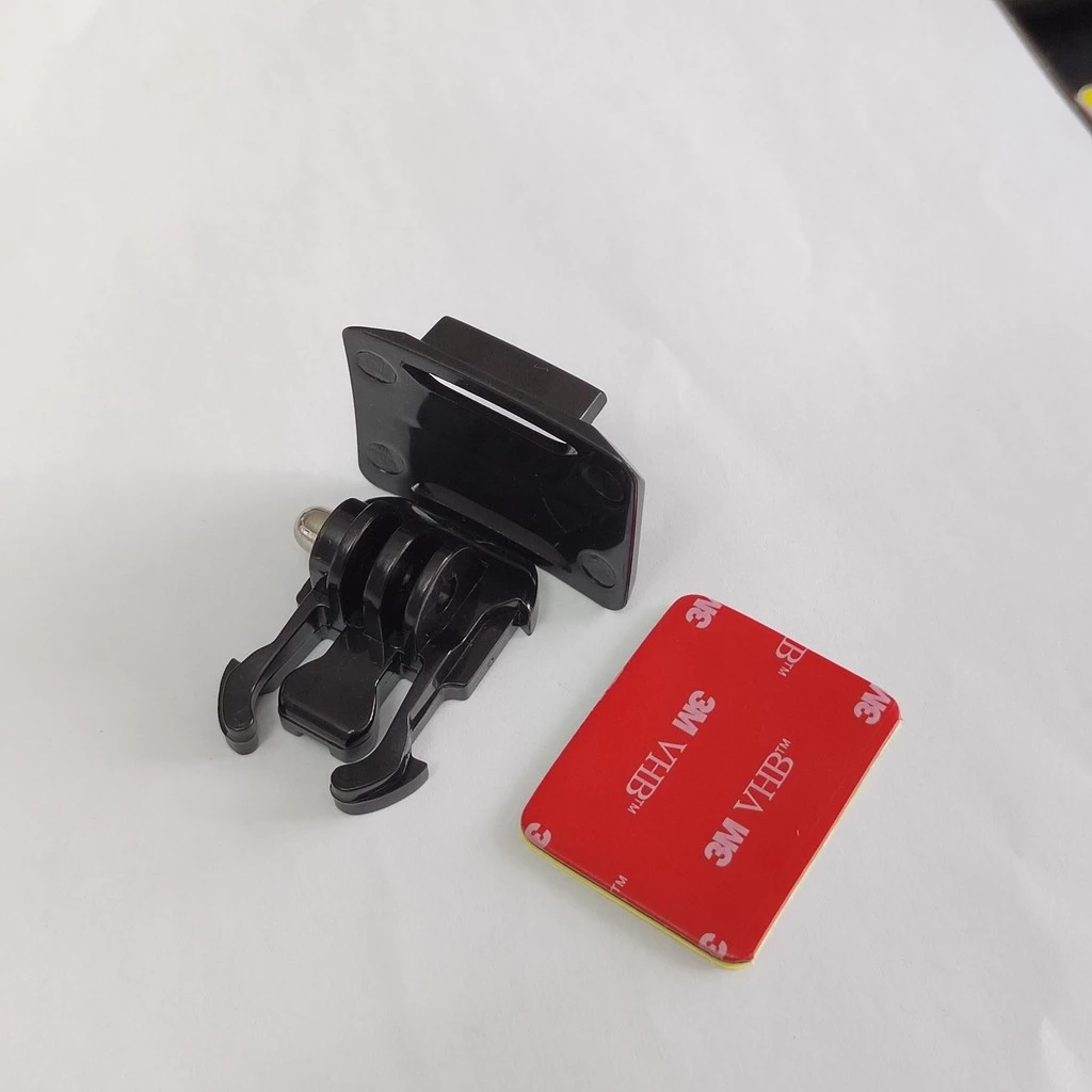 ที่ติดกล้องหมวกแบบโค้งแบนสำหรับ Go Pro ที่ติดหมวก SJCAM EKEN Xiaomi Dji Insta360 thumbnail 10