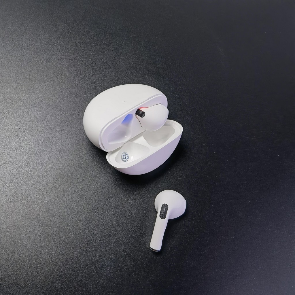 TWS Pro6 mini หูฟังบลูทูธ เสียงดี รองรับทั้งอุปกรณ์ IOS และ Android สีขาว/สีดำ