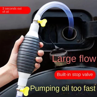 One Piece MANUAL OIL SUCTION PUMP Self-Priming Hose Kit 1M สําหรับเบนซินดีเซล Water Transfer