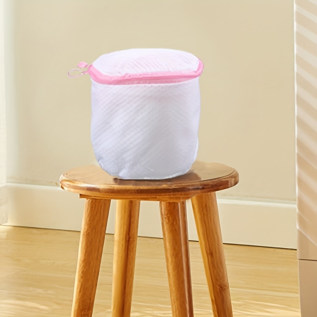 1 ชิ้น-Delicate Care ถุงซักผ้าสําหรับชุดชั้นใน - ป้องกันการเสียรูป, ถุงซักผ้าตาข่ายน้ําหนักเบา