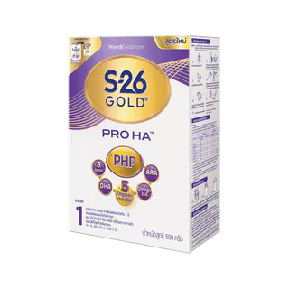 S-26 Gold Pro Ha 1 500g 6 Boxes นมผงเอส-26 โกลด์โปร เอชเอ 1 ขนาด 500 กรัม จำนวน 6 กล่อง