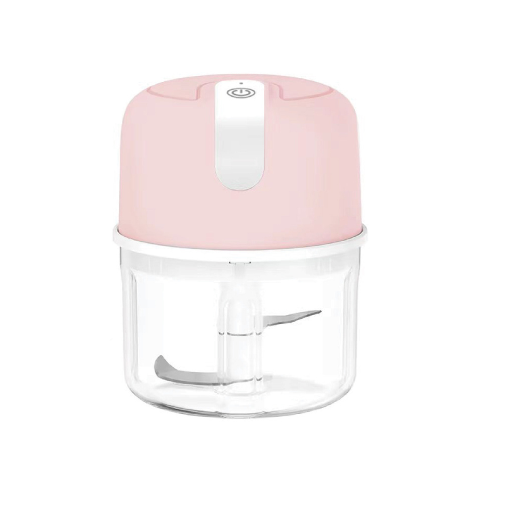 เครื่องปั่นกระเทียม พริก มินิไร้สาย USB 250ml ปั่นละเอียด ประหยัดไฟ ใช้งานง่าย - รูปที่ 4