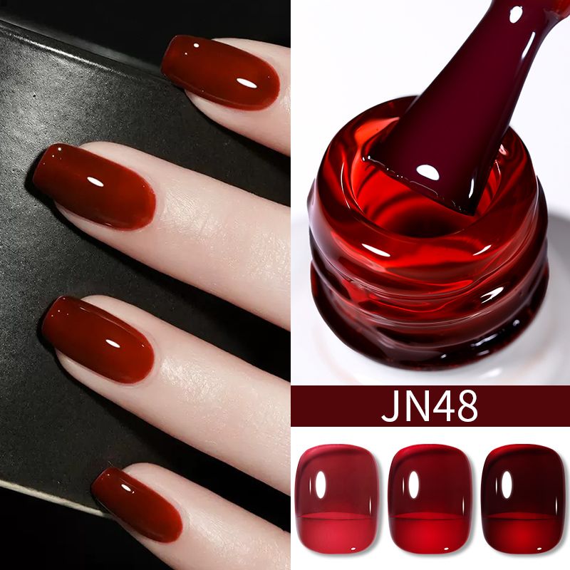 Born PRETTY 10ml Jelly Gel Gel Nail Polish Nude Color Nail Polish Gel ของขวัญยอดนิยมสําหรับผู้หญิง