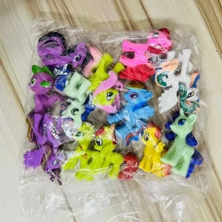 ชุดการ์ตูน My Little Pony PVC 12 ชิ้น แบบสุ่ม สำหรับเด็ก/ผู้หญิง