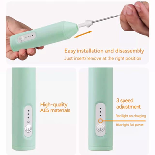 เครื่องใช้ไฟฟ้าในครัว Mixers Eletrico Handheld Milk Frother Mixer for Coffee, Latte, Winter Drinks