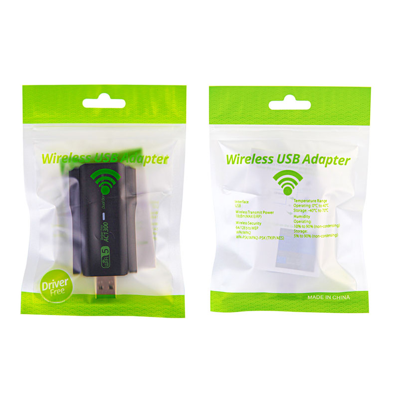 ไดรเวอร์ฟรี 5G dual band gigabit USB การ์ดเครือข่ายไร้สายตัวรับสัญญาณ WiFi คอมพิวเตอร์เดสก์ท็อปเครื่องส่งสัญญาณแล็ปท็อป