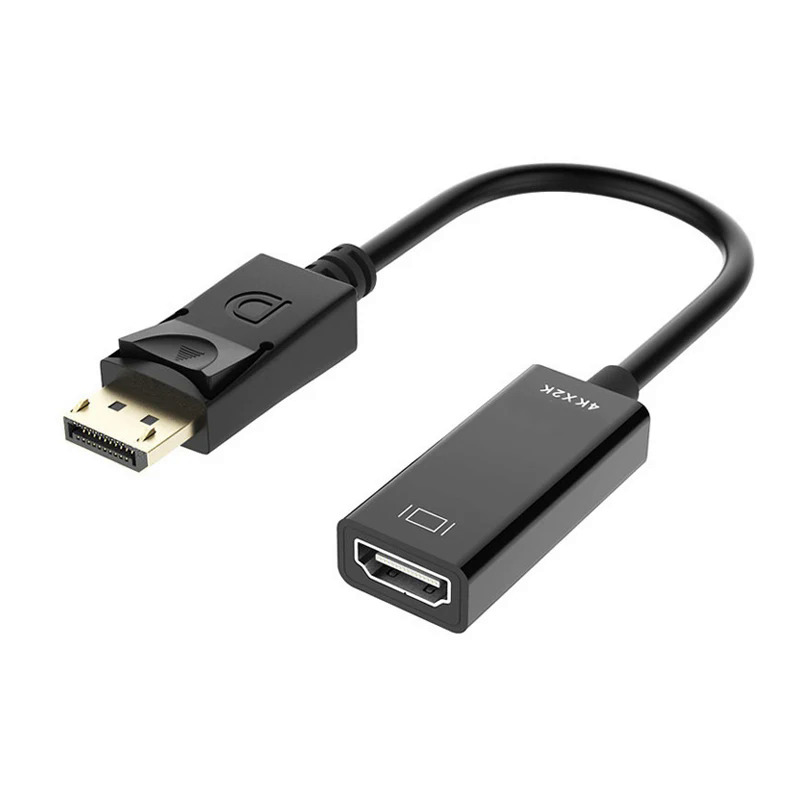 อะแดปเตอร์ DisplayPort เป็น HDMI ที่รองรับ DP Display Port to HD Male to Female Cable for Computer Laptop PC Monitor HDTV Projector