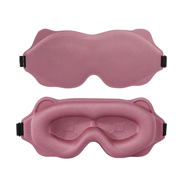 3d Sleeping Mask Block Ou t Light Sleep Mask สําหรับตา Soft Sleeping Aid Eye Mask สําหรับ Travel Eyeshade Night Breathable Slaapmasker