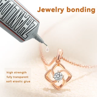 E6000 Super กาว Zhanlida 25/50/110ML โปร่งใสเครื่องประดับตกแต่งกาวกาว Sticky เจาะ Rhinestone สําหรับ Bonding & DIY