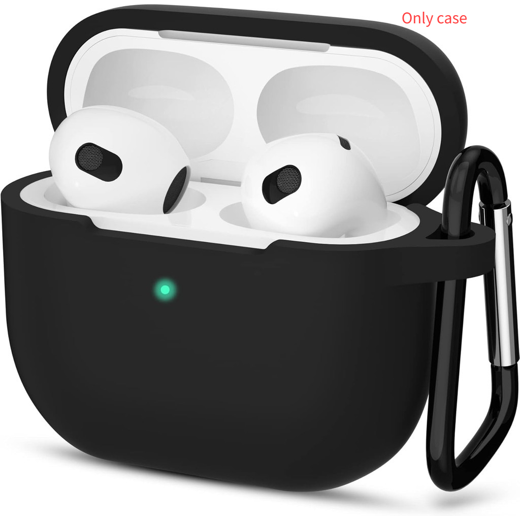 SPRISE AirPods 3 Case Cover, Soft Silicone Protective Case for AirPods 3rd Gen 2021, Wireless Chargi