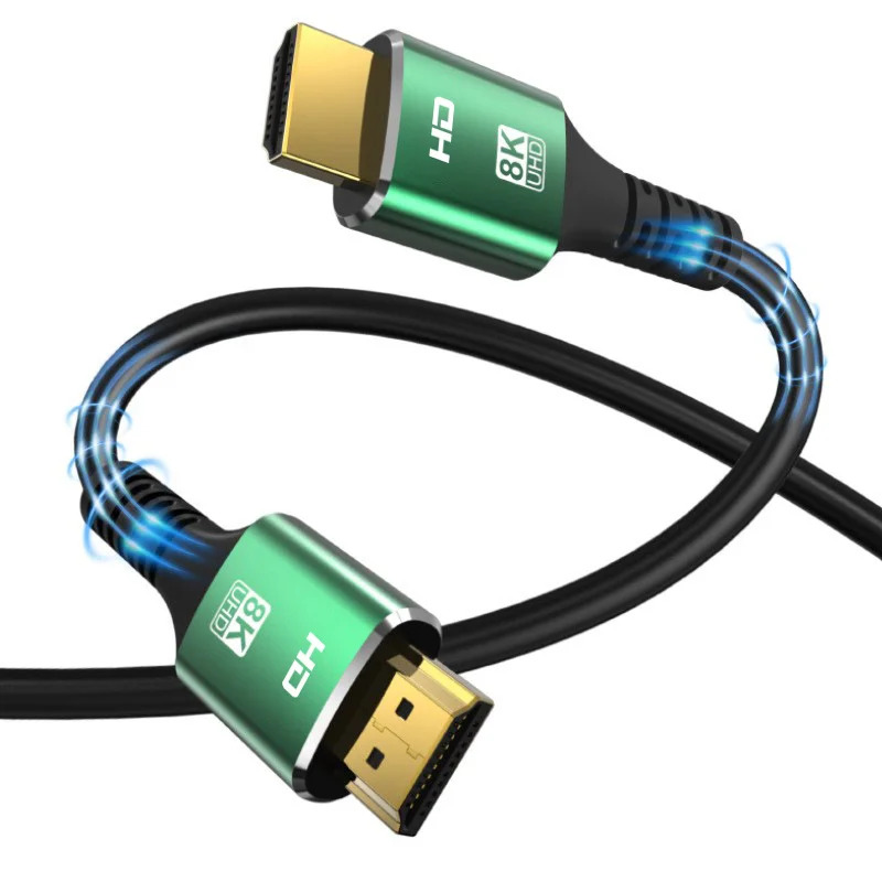 สายสัญญาณเสียง 1/2/3/m HD ได้รับการรับรอง 8K @ 60Hz สาย HDMI 2.1 48Gbps eARC Dolby Vision 8K สาย HDMI สําหรับ Xiaomi TV กล่อง PS5 USB HUB Ultra