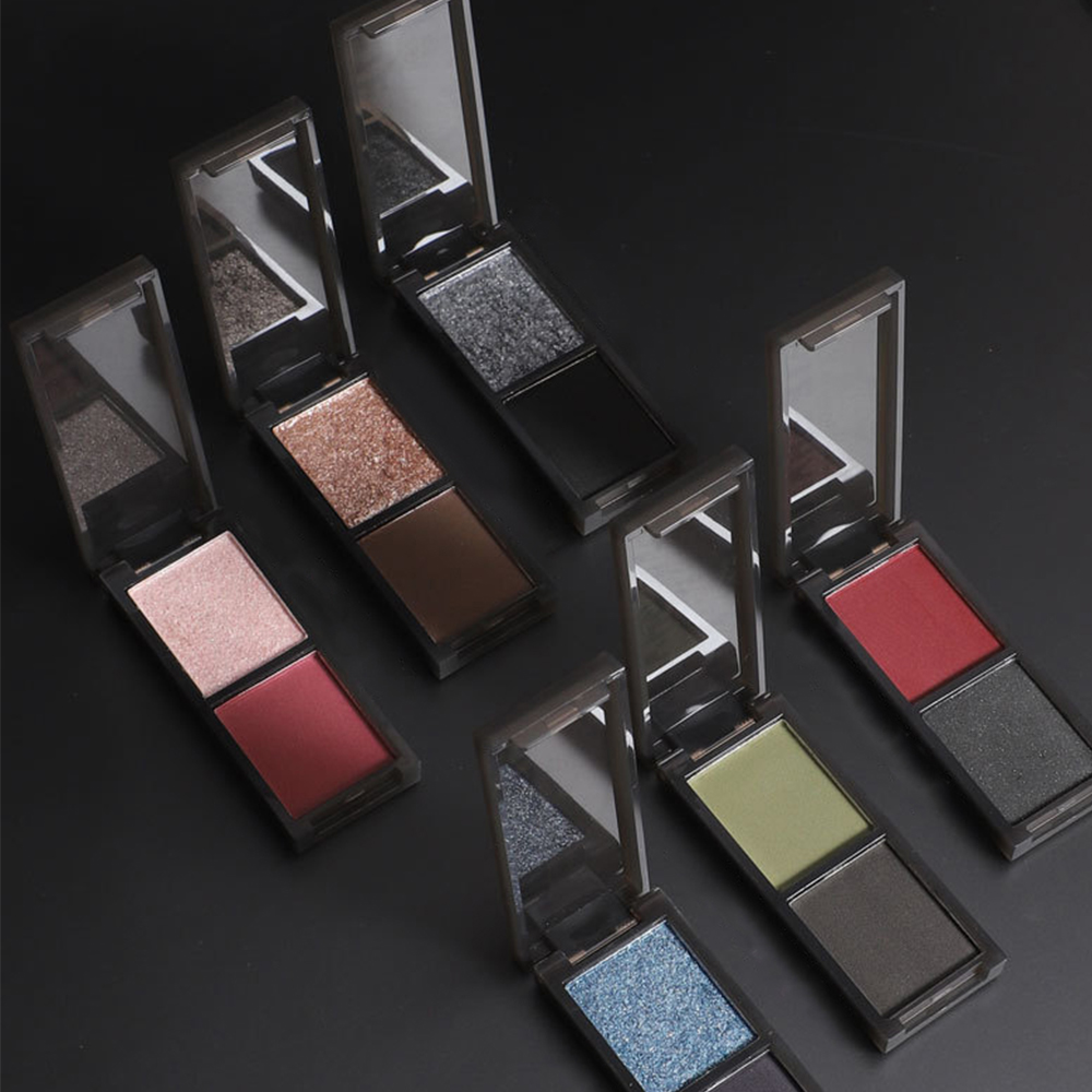 BIYA Cool Tone อายแชโดว์ 2 สี – Smoky Punk Look กันน้ํา แมตต์มุก ติดทนนาน แอพพลิเคชั่นง่าย Choice แต่งหน้าราคาไม่แพงอย่างเป็นทางการ