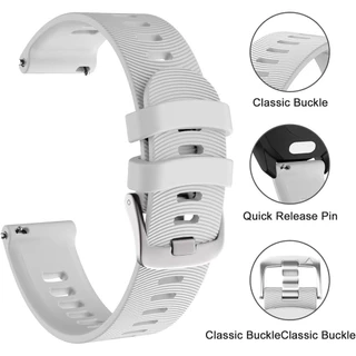 เข้ากันได้กับผู้เบิกทาง Garmin 245 645 55 Galaxy Watch 6 5 4 Vivoactive 3 20mm Sport Watch Band