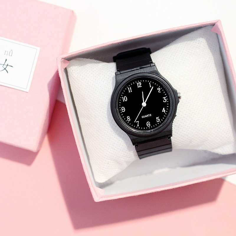 Keglect Minimalist Digital Watch สายซิลิโคนนาฬิกาผู้หญิงนาฬิกาคู่