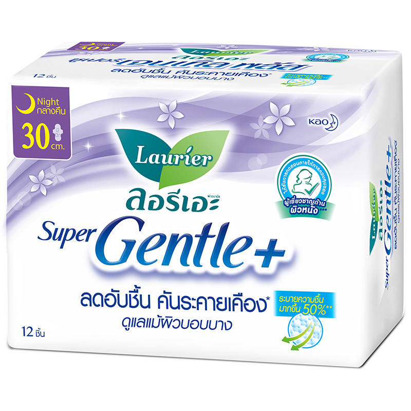 [Gift] ลอรีเอะซูเปอร์เจนเทิล พลัส 30ซม.12ชิ้น (สินค้าสมนาคุณงดจำหน่าย)