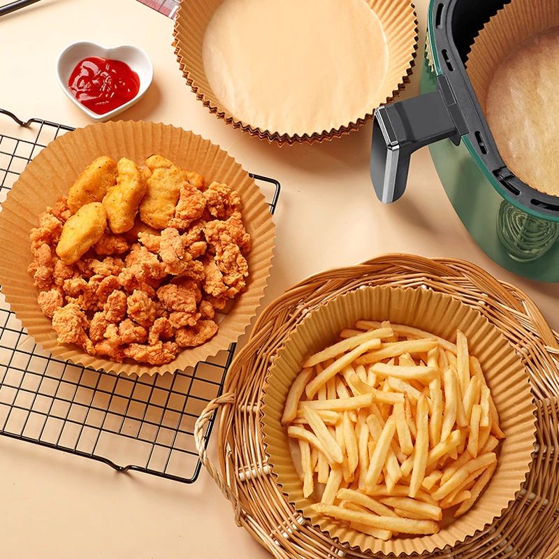 [มูลค่าสูงสุด] ชุดถาดกระดาษรองเศษอาหารสีเหลืองสี่เหลี่ยม 50 ใบ LS1-0657-22 หม้อเก็บอาหารแบบไม่ติด