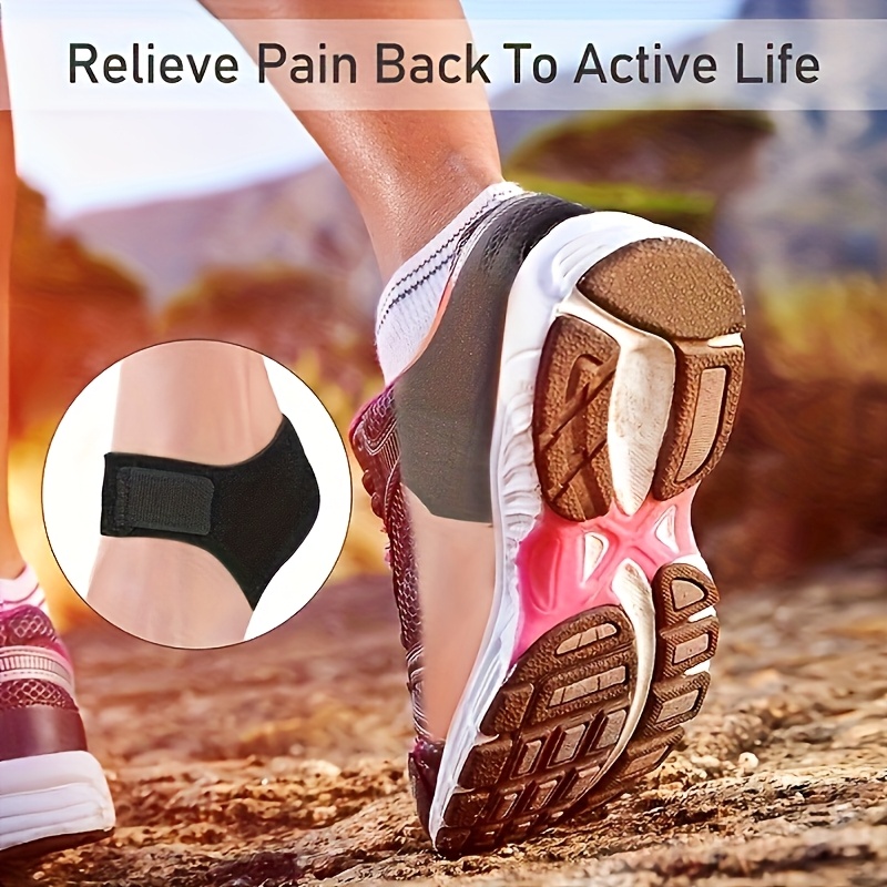 เครื่องป้องกันส้นเท้า Plantar Fasciitis (2 ชิ้น) – เบาะสําหรับ Alleviating ปวดส้นเท้าและแผ่นส้นเท้าแรงดัน ตัวป้องกันส้นเท้า - รูปที่ 4