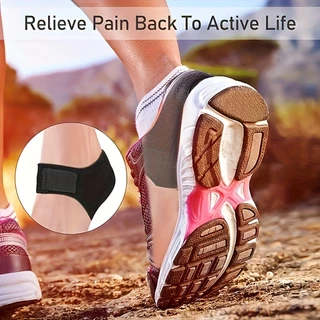 เครื่องป้องกันส้นเท้า Plantar Fasciitis (2 ชิ้น) – เบาะบรรเทาปวดและแผ่นรองส้นเท้า ตัวป้องกันส้นเท้า