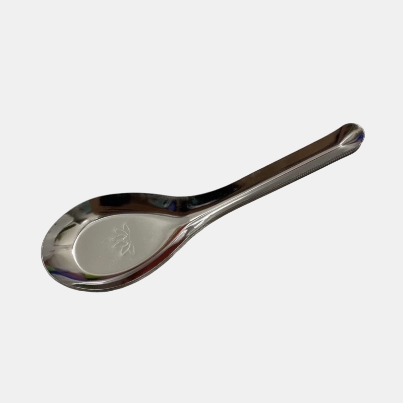 [สูงสุด ค่า] ช้อนข้าวสแตนเลส LS1-0657-60 สําหรับกินเฝอ ซุป ข้าวสะดวก