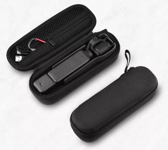 กระเป๋าถือสําหรับ DJI Osmo Pocket 3 เกราะป้องกันกล้องไนลอนกล่องเก็บแบบพกพากระเป๋าถือ Ca rabiner อุปกรณ์เสริม