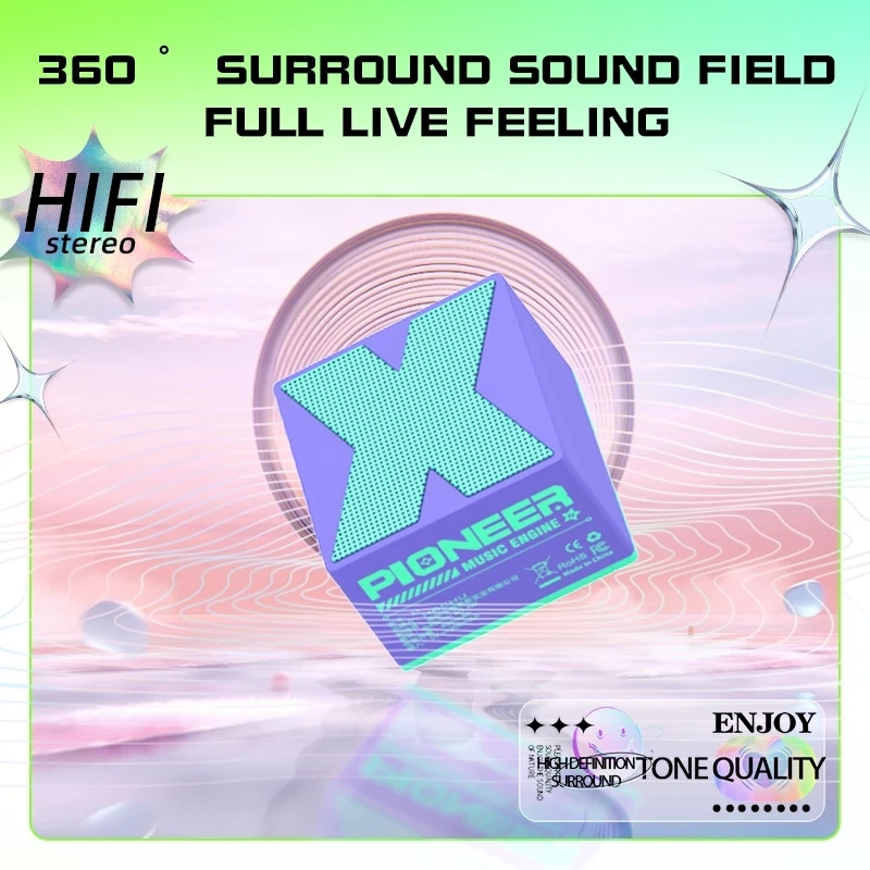 [Shopee Choice] X1 ลําโพงบลูทูธไร้สาย Home Mini Outdoor Portable Subwoofer Gift
