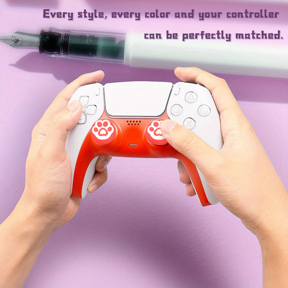 Luminous Thumb Stick Grip Cap สําหรับ PS5 /PS5 Slim PS4 PS3 / Switch Pro / Xbox Controller จอยสติ๊กฝาครอบ Thumbstick กรณี