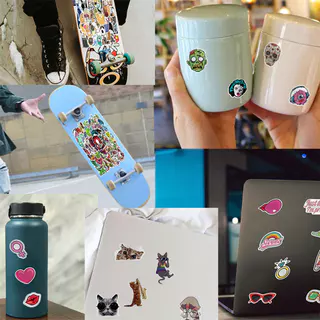 52 ชิ้น Gaya Retro Literari สติกเกอร์สร้างสรรค์ Diy คอมพิวเตอร์ Washi Scrapbooking แล็ปท็อปสติกเกอร์เครื่องเขียนศิลปะหัตถกรรม