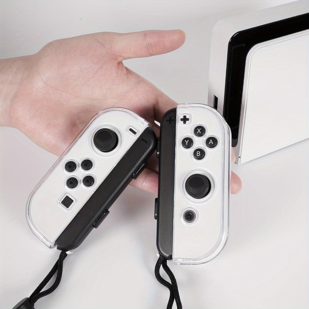Dockable PC Clear Hard Case สําหรับ Nintendo Switch & Switch OLED, เคสป้องกันสําหรับคอนโทรลเลอร์ NS OLED JoyCon