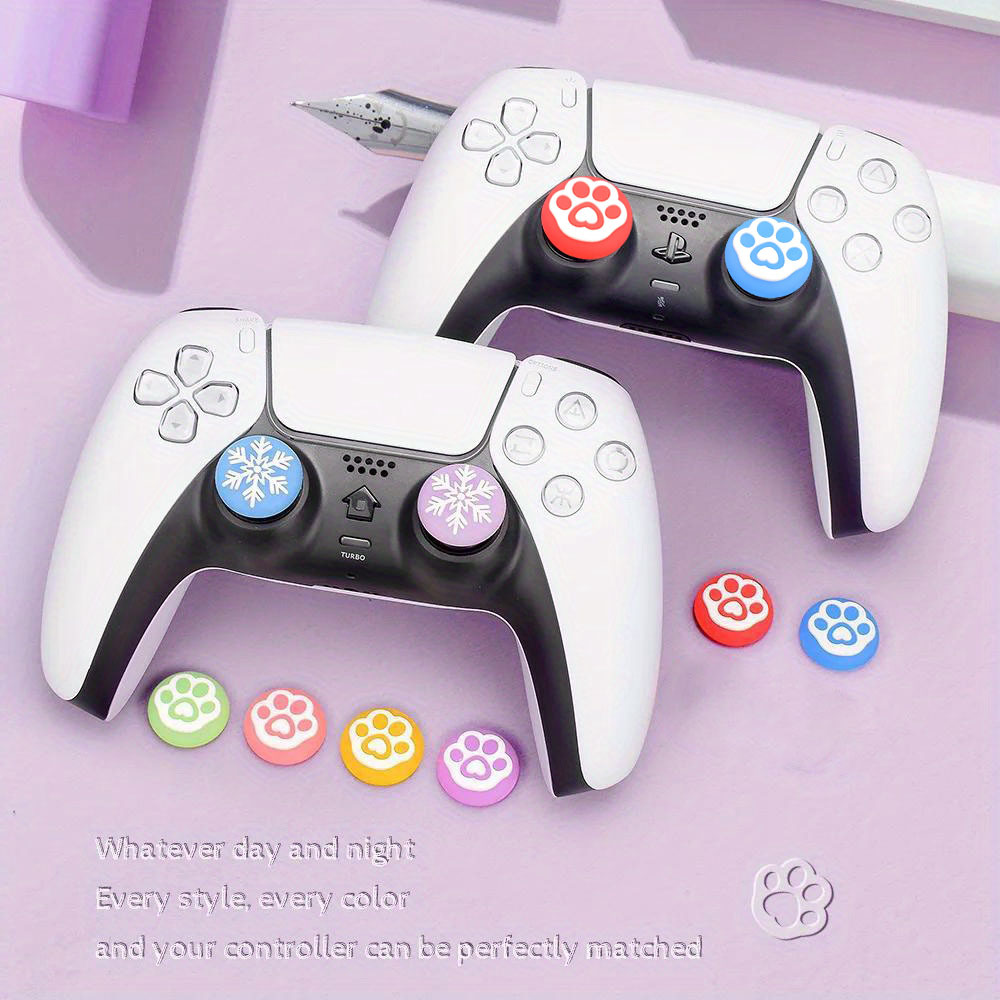 Luminous Thumb Stick Grip Cap สําหรับ PS5 /PS5 Slim PS4 PS3 / Switch Pro / Xbox Controller จอยสติ๊กฝาครอบ Thumbstick กรณี