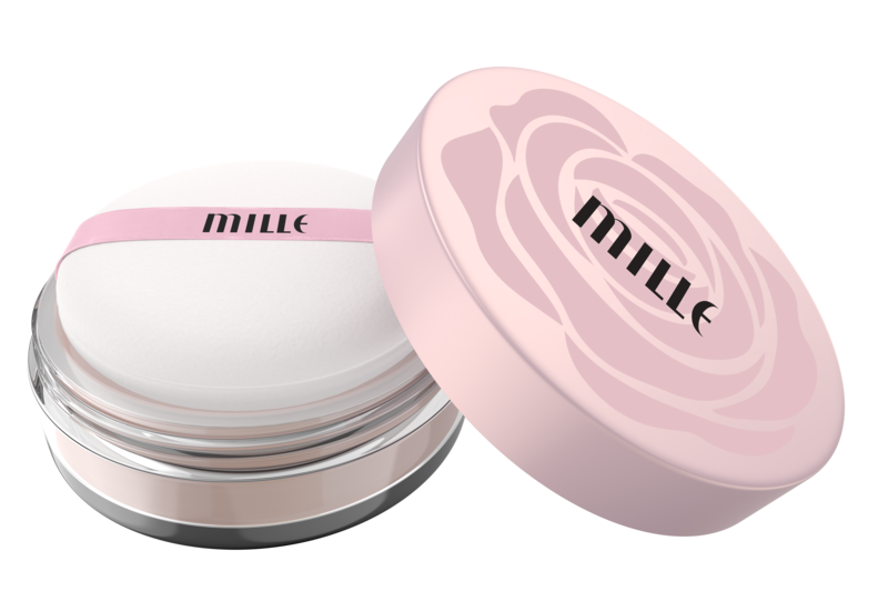 Mille แป้งฝุ่น หน้าเนียน BRIGHTENING SATIN TRANSLUCENT LOOSED POWDER