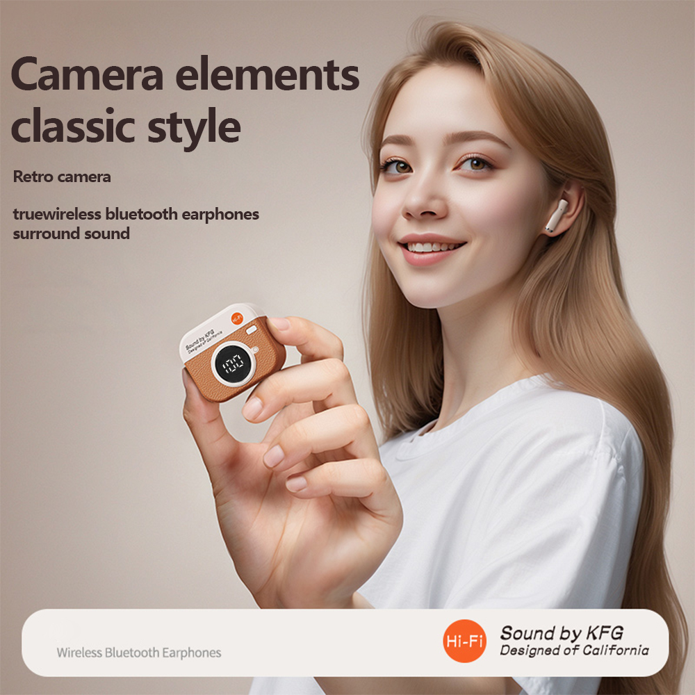 Hqai H12 หูฟังหูฟังกันน้ํา Touch Conter Noise Cancelling หูฟังเสียงไฮไฟเสียงสเตอริโอ