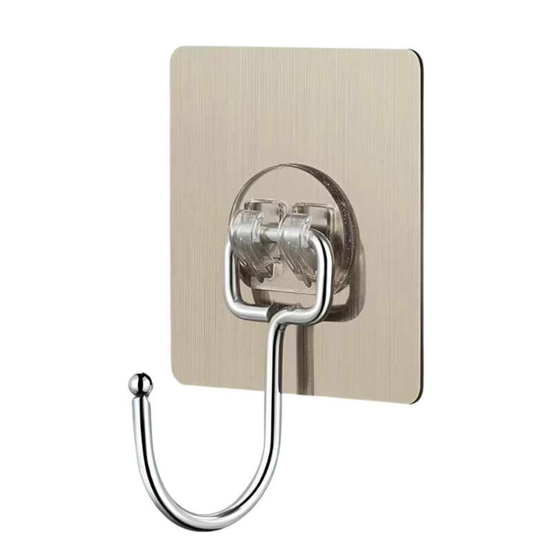 [มูลค่าสูงสุด] ชุดตะขอแขวนผนังห้องน้ําห้องครัว 10 ชิ้น LS1-0657-714 ความแข็งแรงที่ดีที่แขวนอเนกประสง