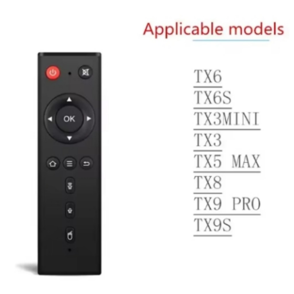 รีโมทคอนโทรลสําหรับ Tanix TX3 Mini Android TV Box,เหมาะสําหรับ TX3/TX3Max/TX6/TX8/TX9S/TX5Max/TX5