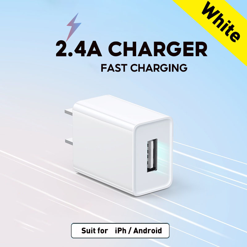 5V/2.4A USB Fast Charger สําหรับ iOS และสําหรับ infinix โทรศัพท์ Android แฟนโคมไฟ