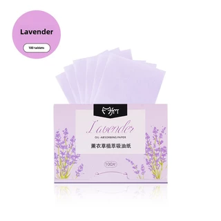 แผ่นดูดซับน้ํามัน 100 ชิ้นสําหรับใบหน้า | กระดาษซับแบบพกพาสําหรับ Shine Control & Mattifying