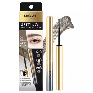 Browit Setting Eyebrow Mascara บราวอิท น้องฉัตร มาสคาร่าคิ้ว สะดุ้ง ที่ปัดคิ้ว เนื้อเจลใส 2g