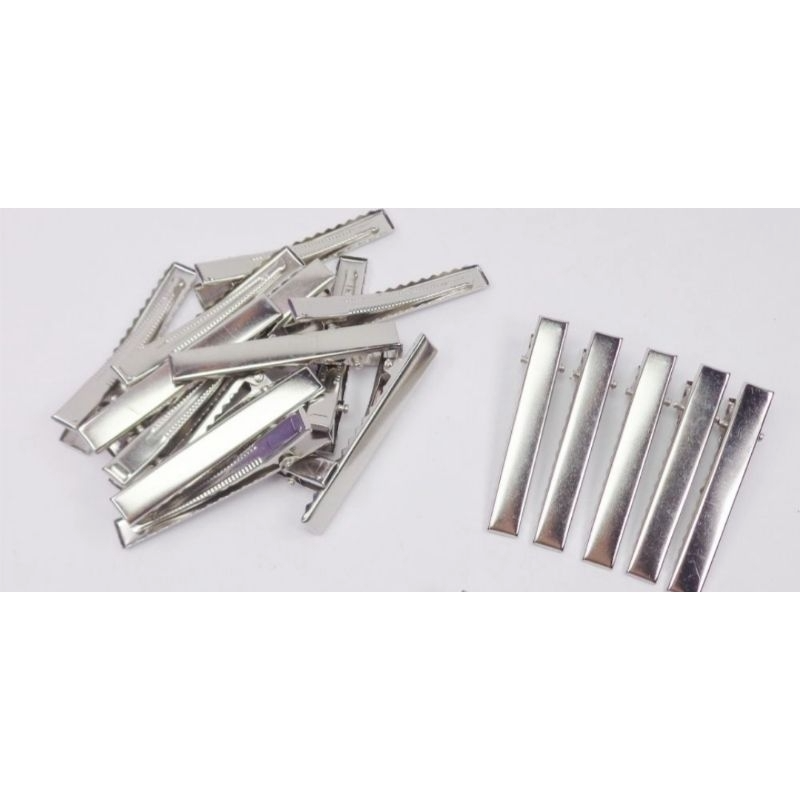 20/50/100 ชิ้น Duckbill กิ๊บติดผมสแควร์ DIY Hairpin ธรรมดาอุปกรณ์เสริมวัสดุสําหรับผู้หญิงสาว Lunar ปีใหม่หัตถกรรมของขวัญวาเลนไทน์