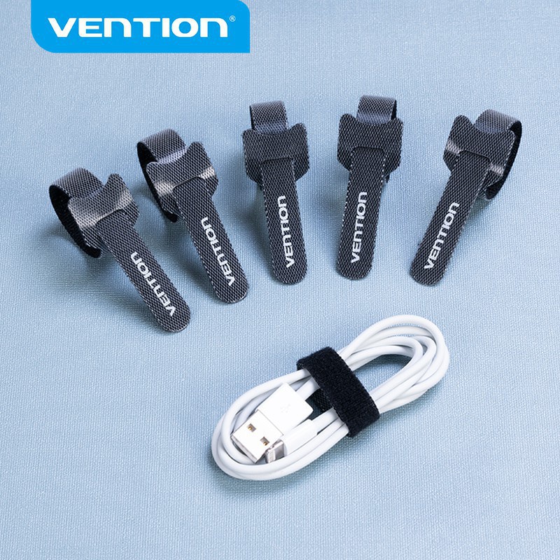 Vention เทปไนล่อน มีกาวในตัว สําหรับจัดเก็บสายเคเบิ้ล