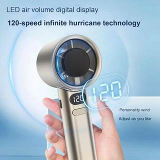 พัดลมมือถือ Imi ปรับระดับลมได้ 120 ระดับ ลมแรง เย็นสบาย แบตเตอรี่ 5000mAh ชาร์จ USB พัดลมพกพาขนาดเล็ก