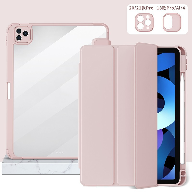 เหมาะสําหรับ gen7/8/9 10.2 [สติ๊กเกอร์ฟรี] gen5/gen6 Pro 9.7 Air4/Air5 Case 10.9 Pro11 เคส iPad อะคริลิค