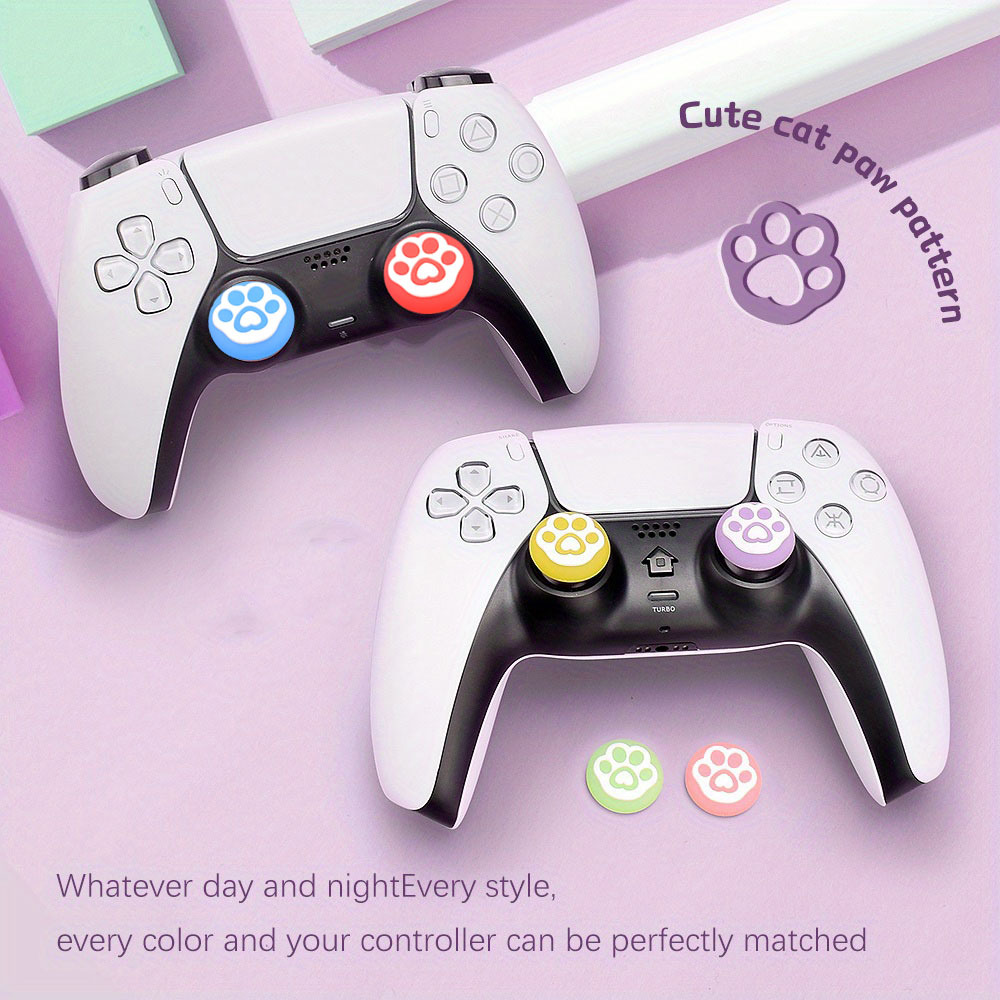 Luminous Thumb Stick Grip Cap สําหรับ PS5 /PS5 Slim PS4 PS3 / Switch Pro / Xbox Controller จอยสติ๊กฝาครอบ Thumbstick กรณี