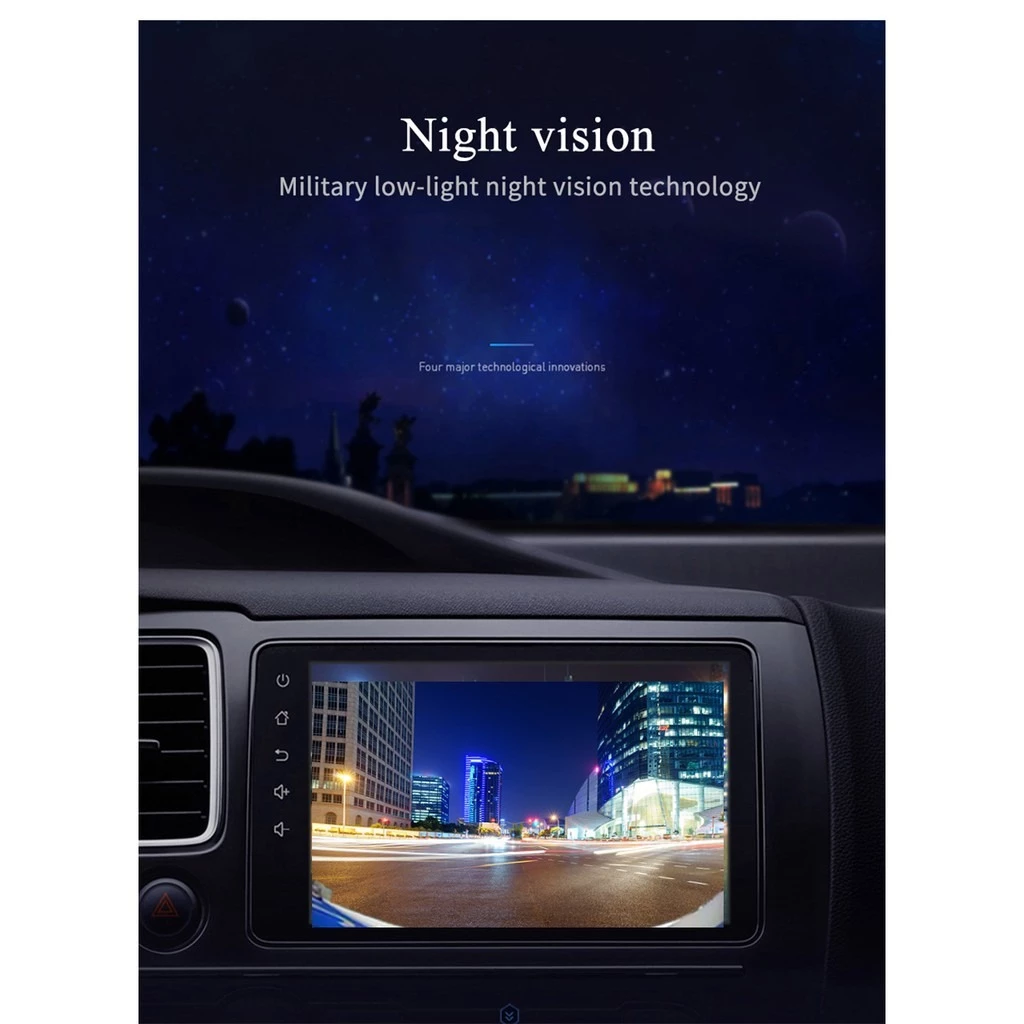 กล้องมองหลังรถยนต์ 180 องศา HD Night Vision เลนส์ Fisheye 1296x1080P กันน้ําสํารอง Cam ฤดูใบไม้ผลิขาย 2026 thumbnail 7