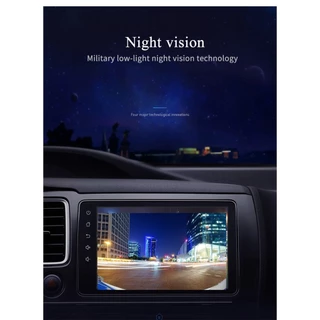 กล้องมองหลังรถยนต์ 180 องศา HD Night Vision เลนส์ Fisheye 1296x1080P กันน้ําสํารอง Cam ฤดูใบไม้ผลิขาย 2026