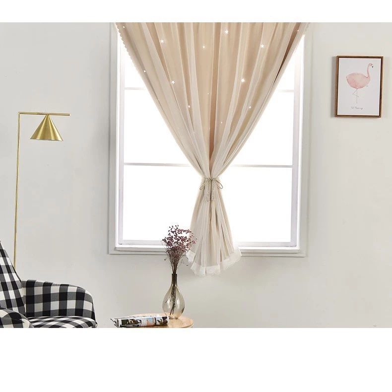 แนะนำ ผ้าม่าน ผ้าม่านหน้าต่าง 2 ชั้น ทึบ+โปร่ง กัน UV100% 🌞 แถมสายรัดและอุปกรณ์ติดตั้ง ไม่ต้องเจาะผนัง ติดเองง่าย ราคาพิเศษ มีเก็บเงินปลายทาง