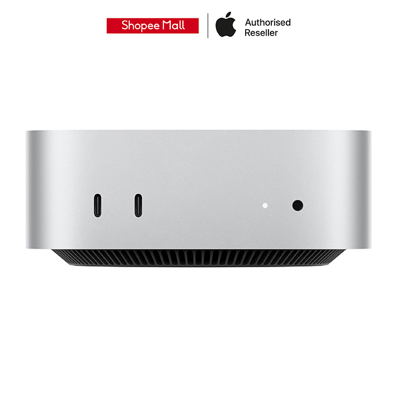 Mac mini: Apple M4 chip with 10‑core CPU and 10‑core GPU, 16GB, 256GB SSD