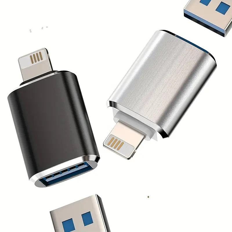 อะแดปเตอร์ USB 3.0 OTG สำหรับ iPhone 14 13 12 11 Pro XS Max XR X 8 Plus 7 6s และ iPad IOS 13