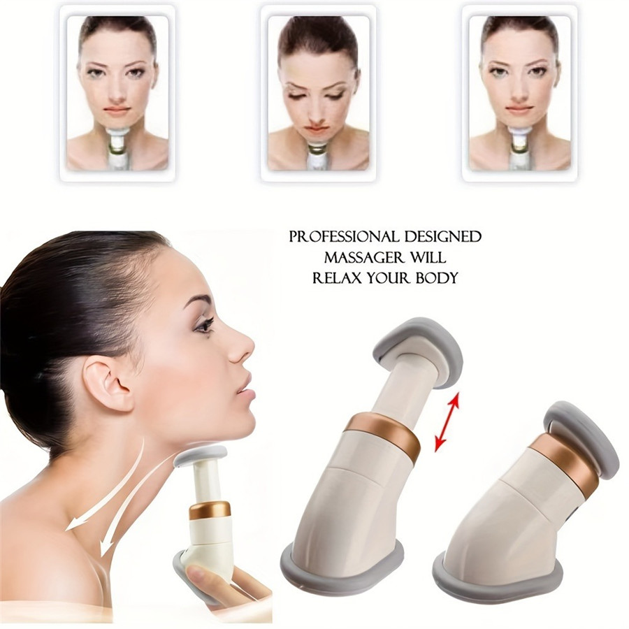 เครื่องนวดคอใหม่สำหรับลดกราม ป้องกันริ้วรอย รักษาสายคอ ทำให้ใบหน้าดูเรียวขึ้น