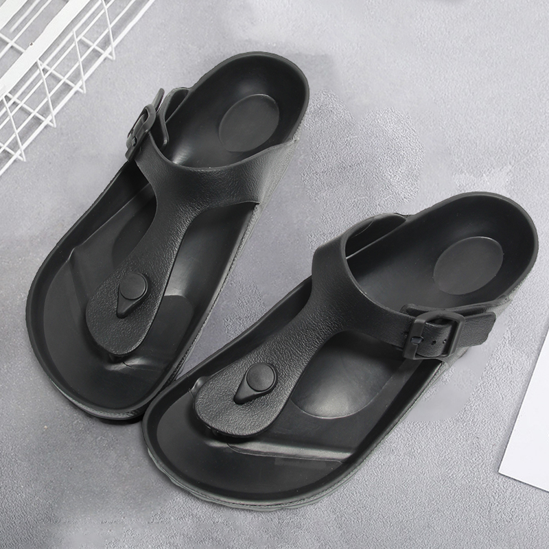 Boken ผู้หญิง Flip-Flops รองเท้าแตะ EVA กลางแจ้งสวมใส่แฟชั่นยุโรปอเมริกันอินเทรนด์ชายหาดวันหยุดรองเท้าแตะผู้ชาย