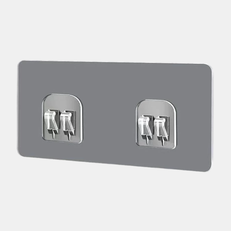 [มูลค่าสูงสุด] ชั้นวางของเข้ามุมสติ๊กเกอร์ติดผนัง 4 ตะขอใน LS1-0657-26 สติกเกอร์สี่เหลี่ยมชั้นวางของ