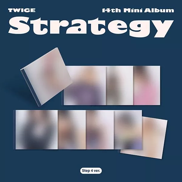 [PRE-ORDER] TWICE - STRATEGY / 14th Mini Album (Step4 ver.) (Random)